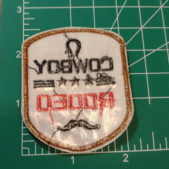 2/$10 Cowboy Rodeo Patch - Picture 2 of 3